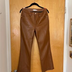 Good American faux leather pants